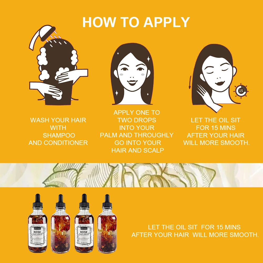 Rose Body Oil
