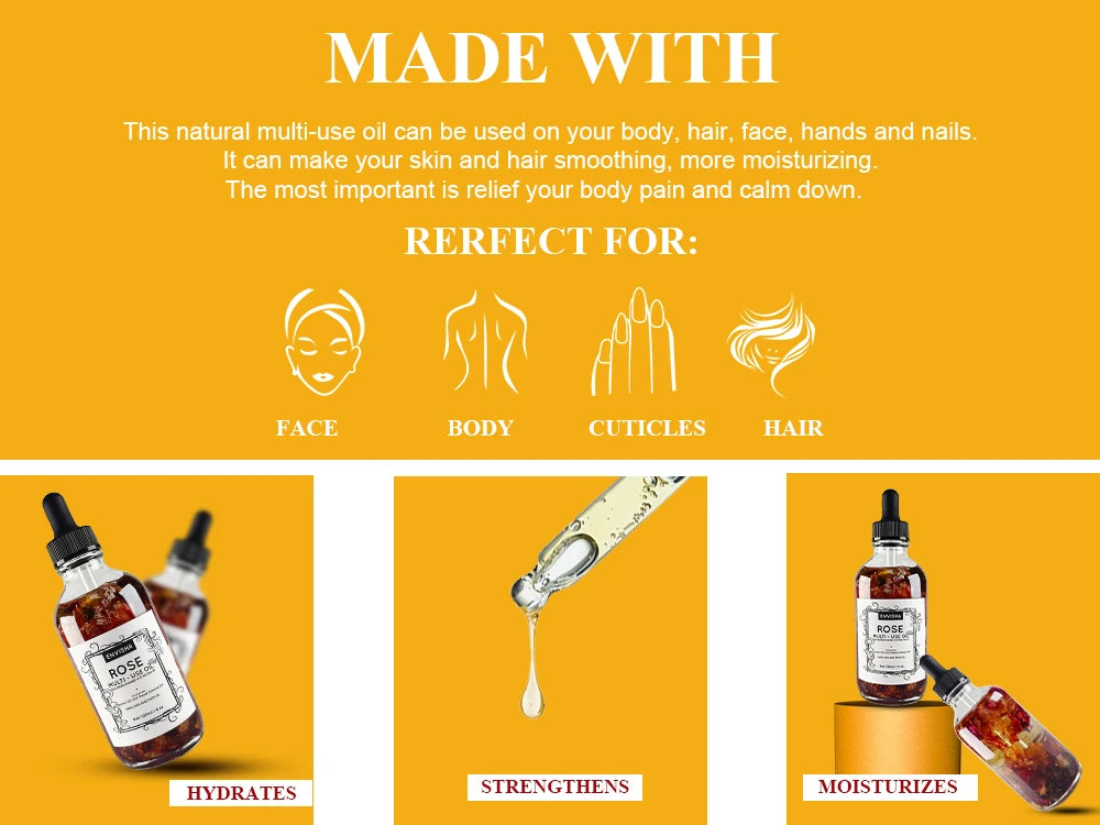 Rose Body Oil