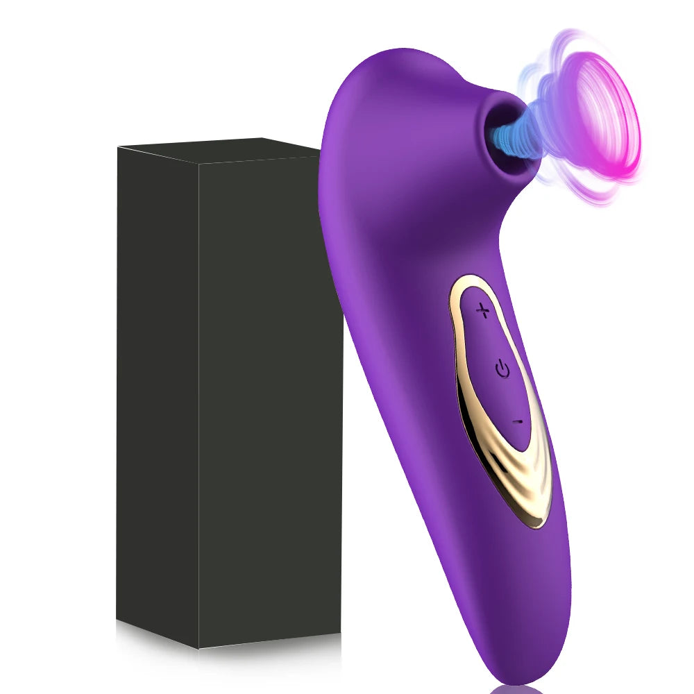 Luminous Kiss Clitoral Suction Vibrator