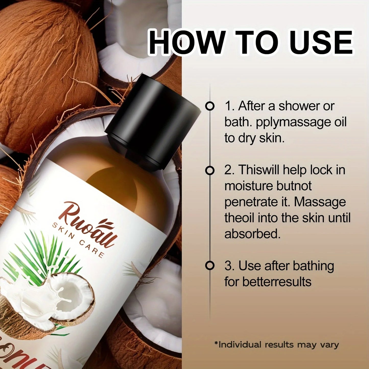 Coconut Bliss Body Oil