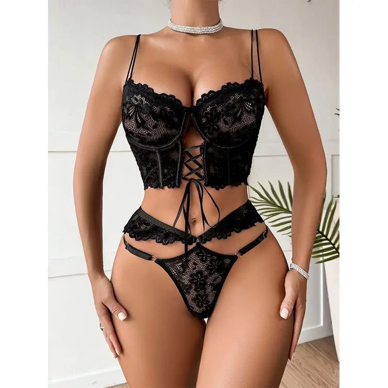 Floral Lace Elegance Set