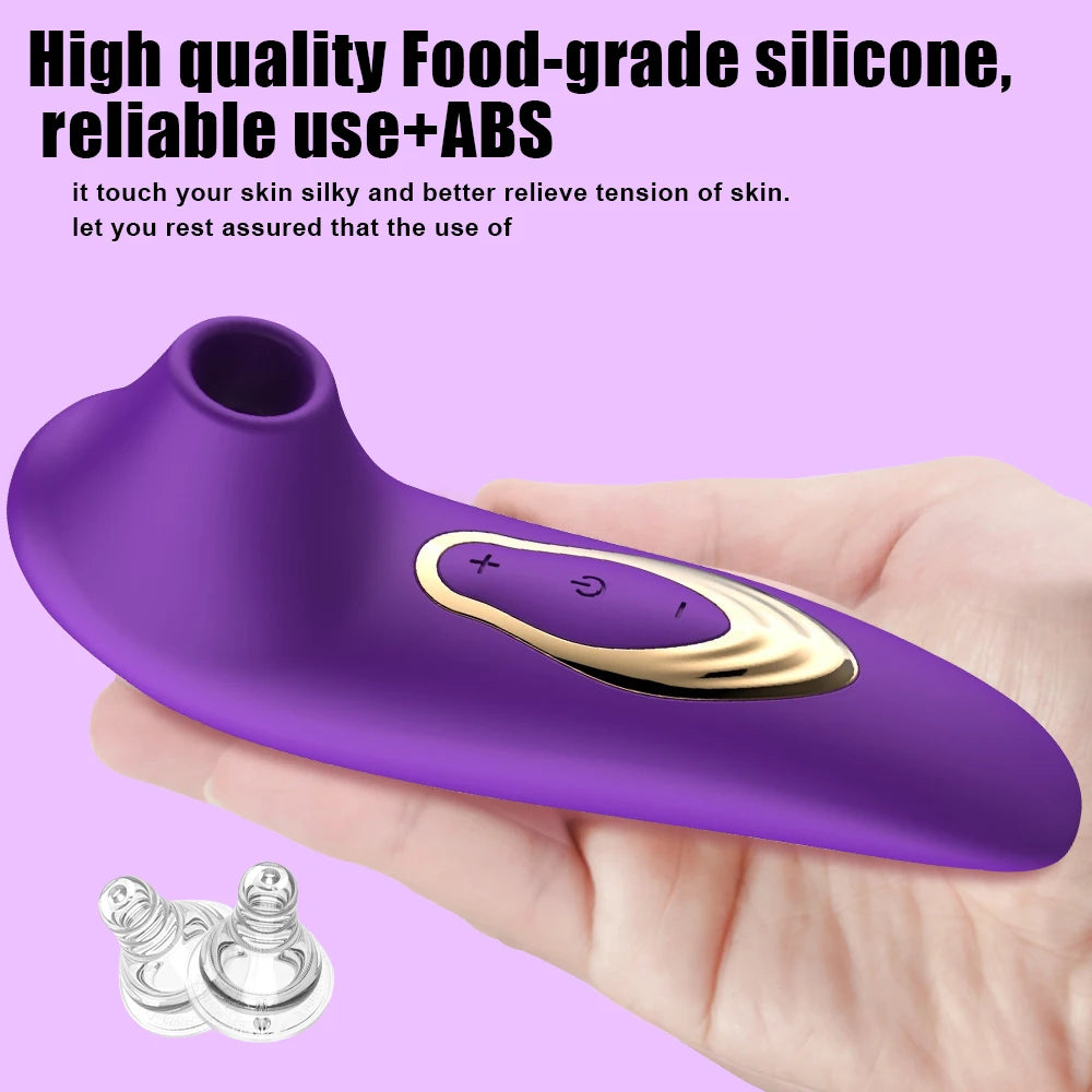Luminous Kiss Clitoral Suction Vibrator