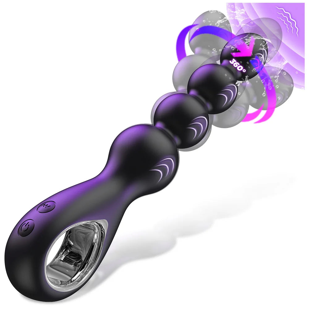 🔥 360° Rotating Anal Vibrator