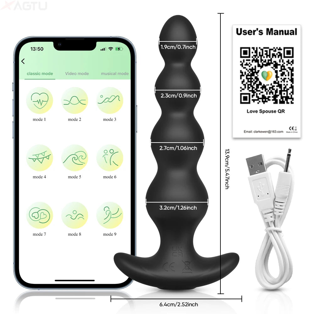 🔥 360° Rotating Anal Vibrator