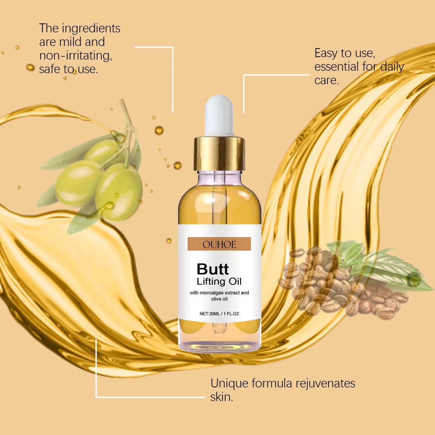 Buttock Lifting & Firming Oil