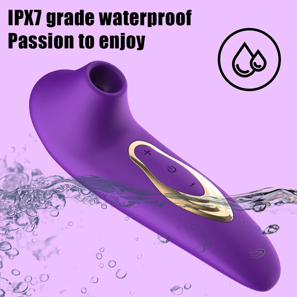 Luminous Kiss Clitoral Suction Vibrator