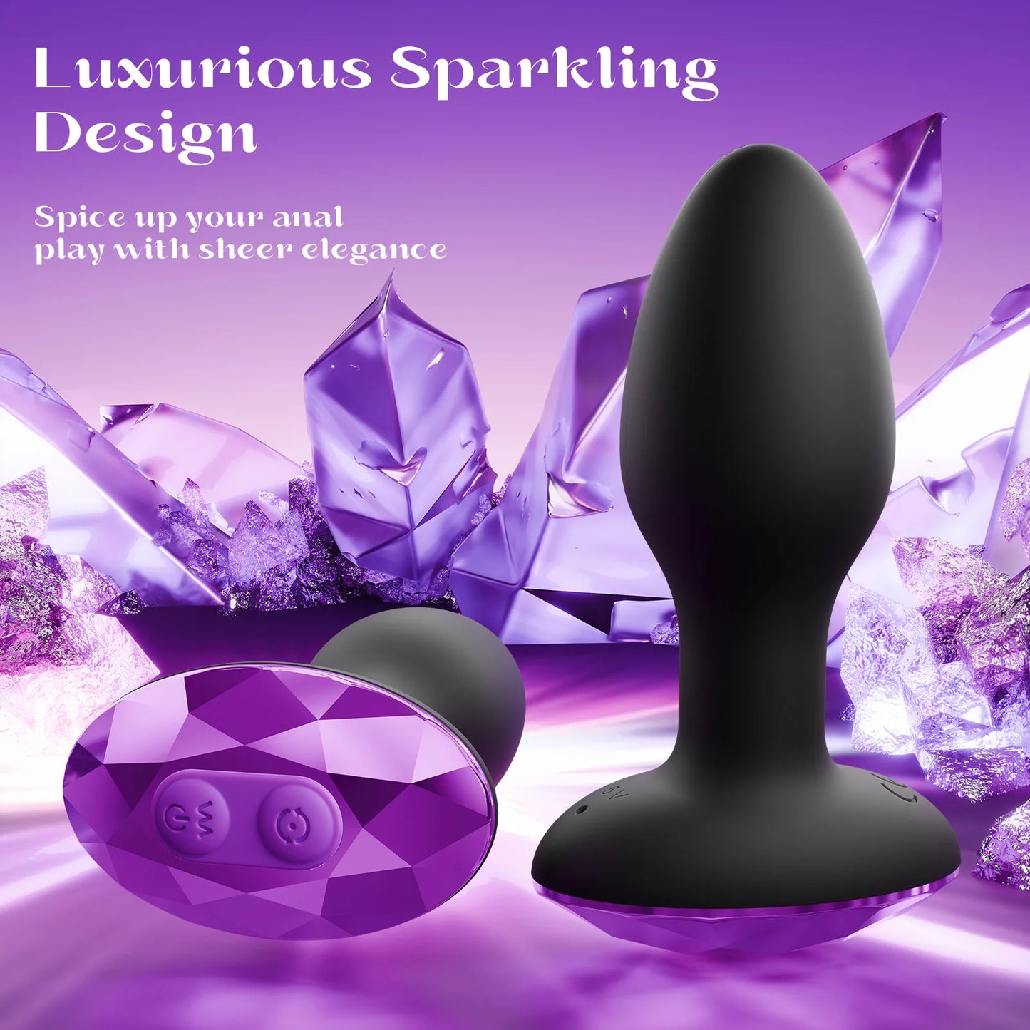 360° Rotating Vibrating Anal Plug | Next-Level Pleasure Awaits