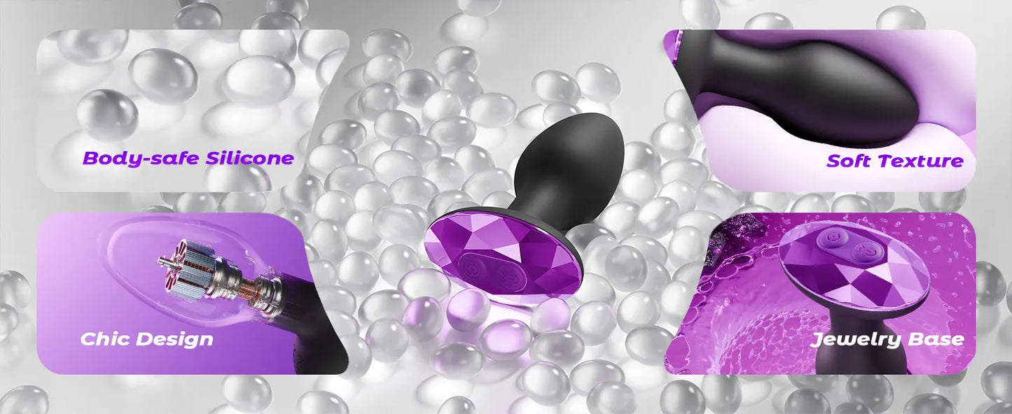 360° Rotating Vibrating Anal Plug | Next-Level Pleasure Awaits