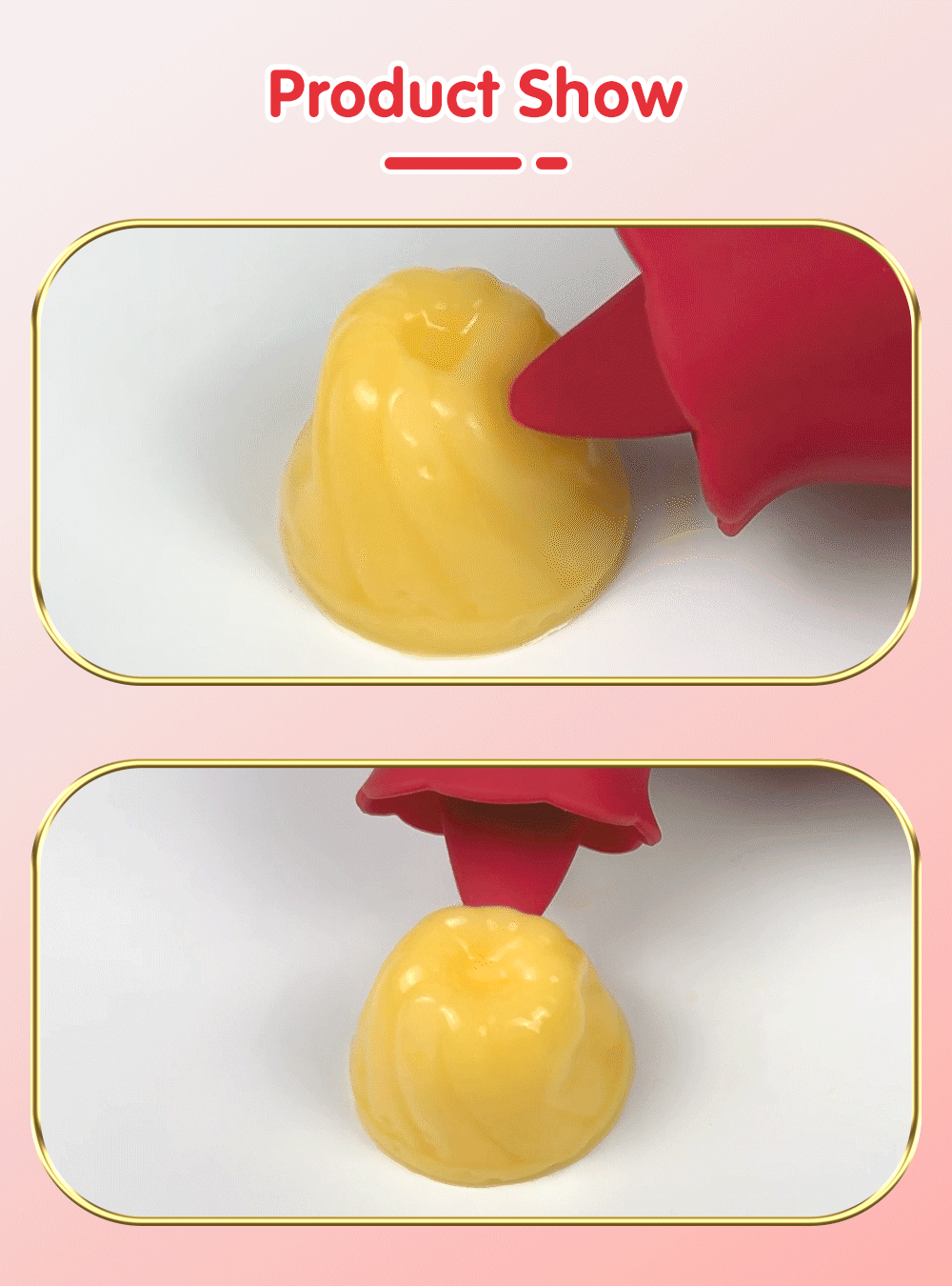 🌹 Rose Tongue Vibrator