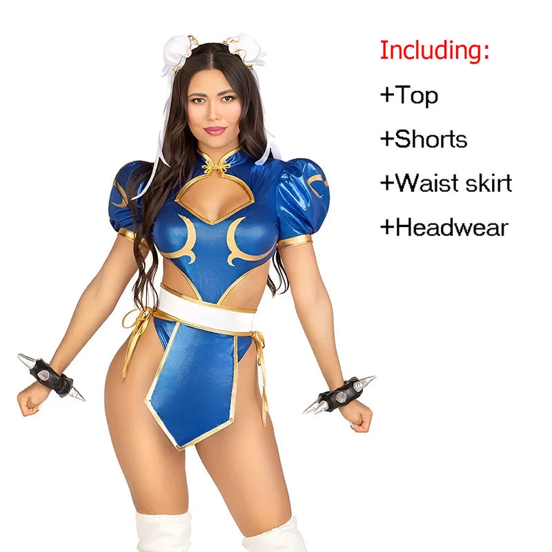 Power & Play: Chun-Li Cosplay Set