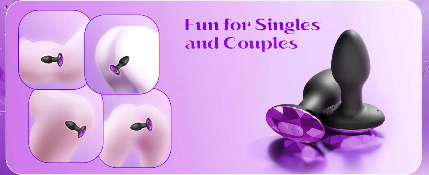 360° Rotating Vibrating Anal Plug | Next-Level Pleasure Awaits