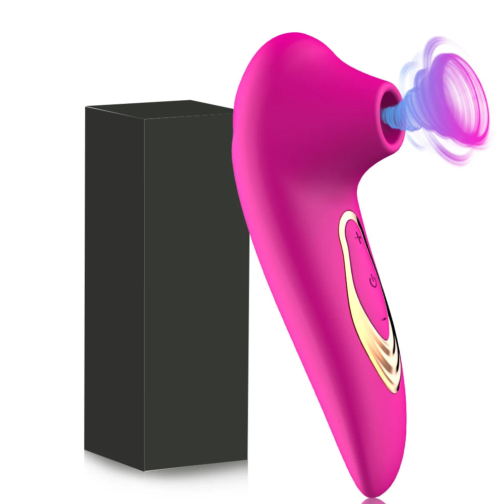 Luminous Kiss Clitoral Suction Vibrator