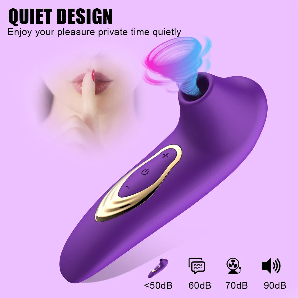 Luminous Kiss Clitoral Suction Vibrator