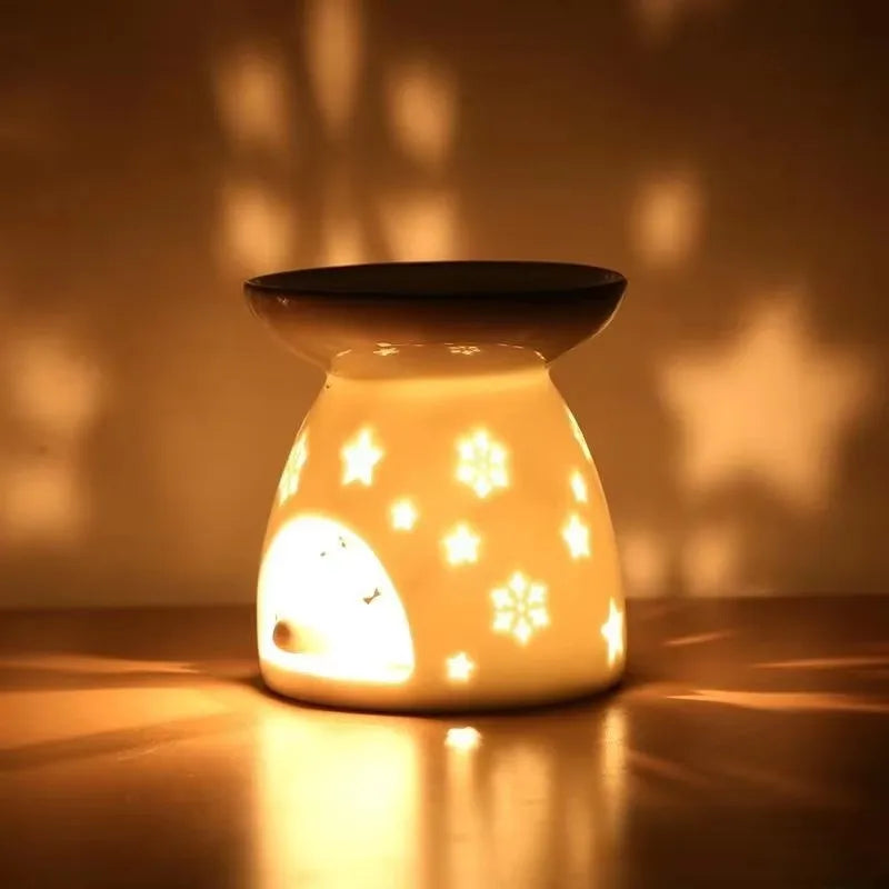 2-in-1 Ceramic Essential Oil Stove