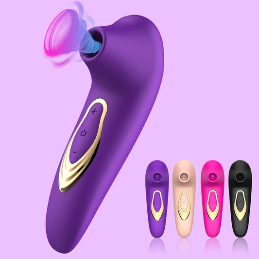 Luminous Kiss Clitoral Suction Vibrator