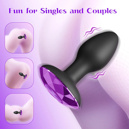 360° Rotating Vibrating Anal Plug | Next-Level Pleasure Awaits