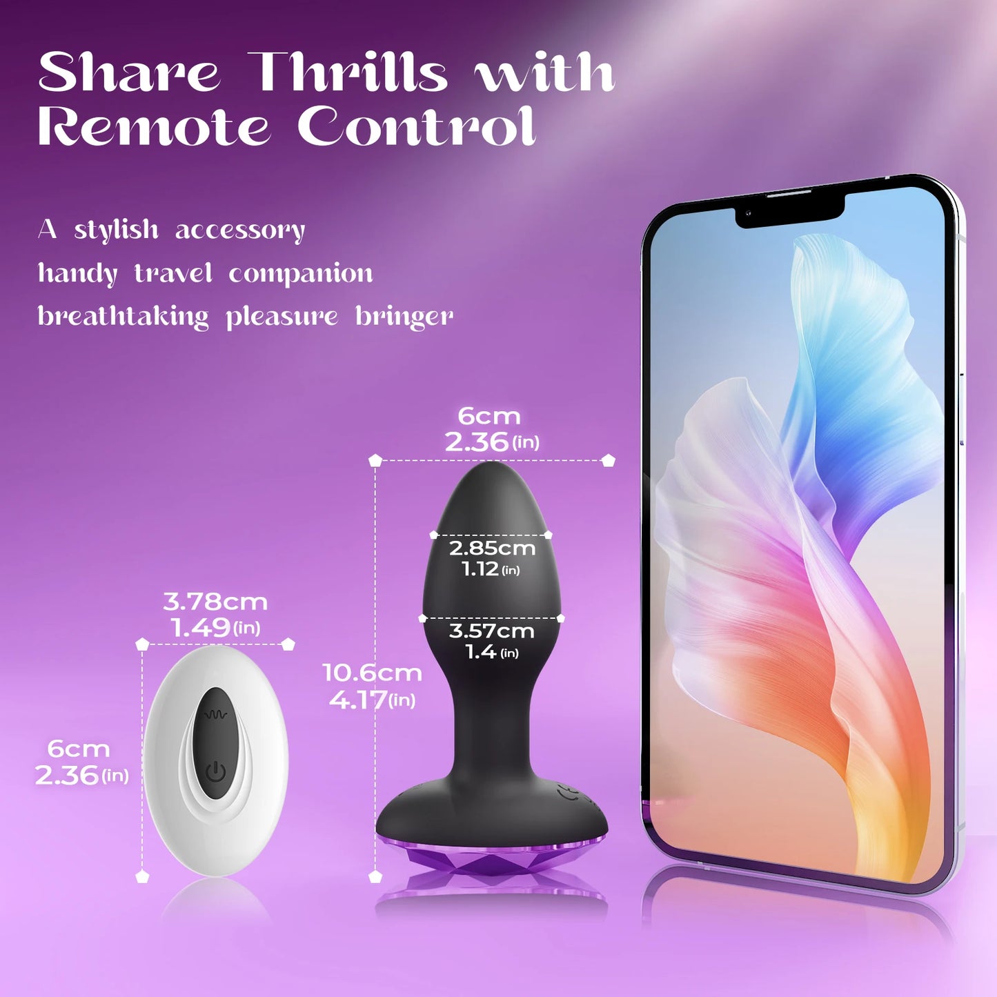 360° Rotating Vibrating Anal Plug | Next-Level Pleasure Awaits