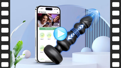 Thrusting Anal Plug Vibrator | Intense Prostate & G-Spot Stimulation