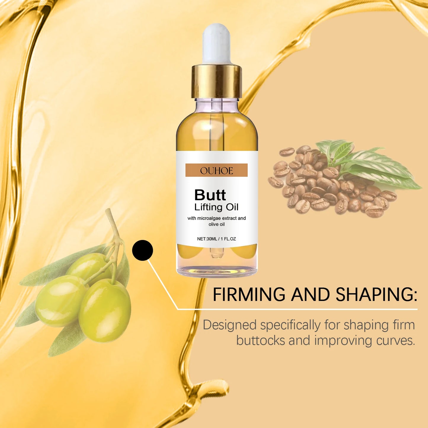 Buttock Lifting & Firming Oil